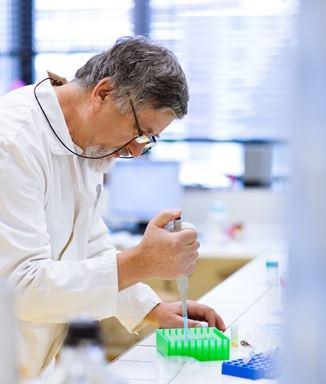 Scientist with Syringe image